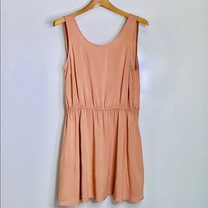FOREVER 21 • Tan Open Back Easy Dress